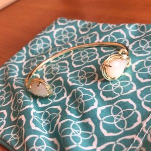 Kendra Scott white bangle